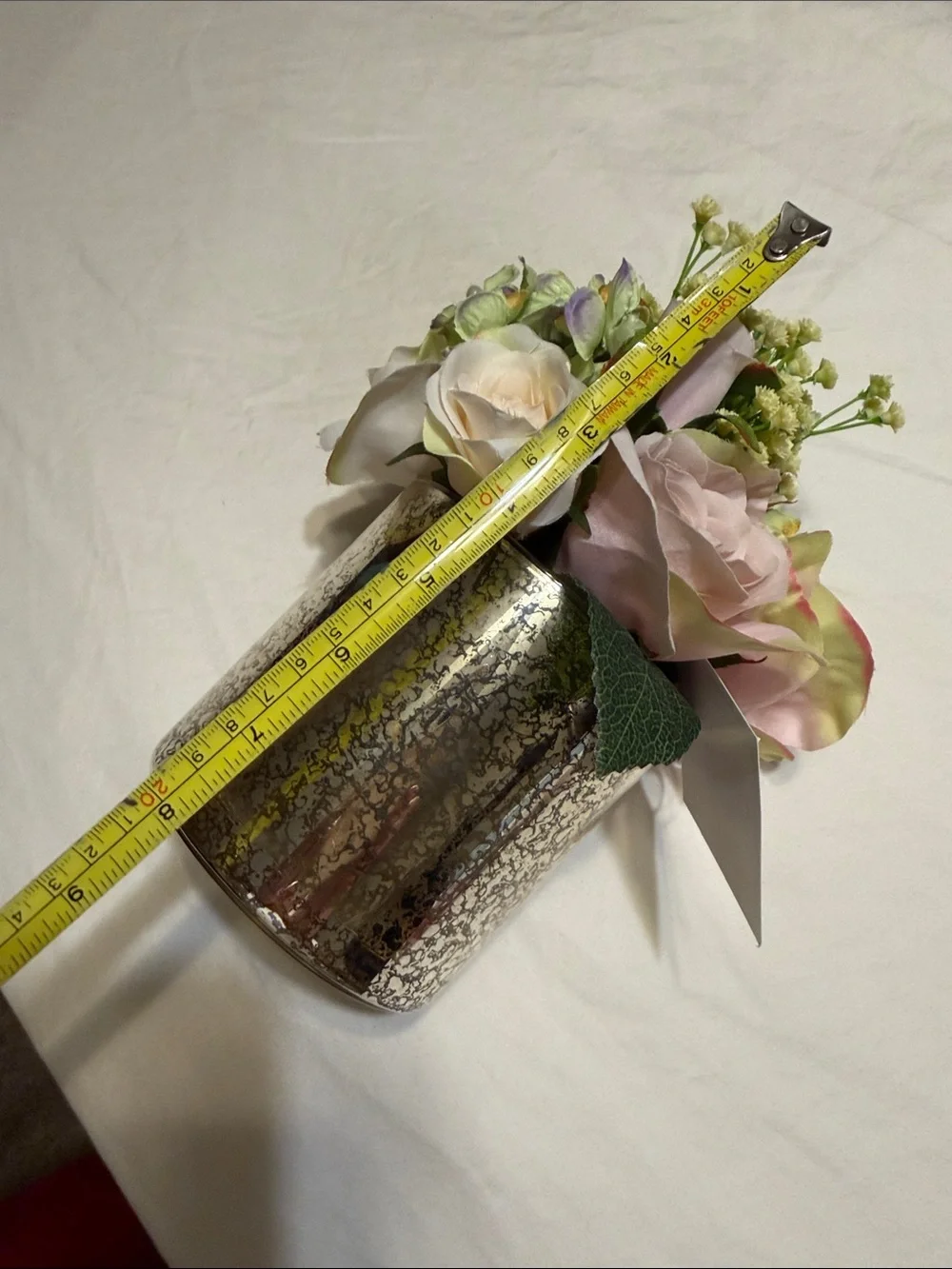 Hobby Lobby Pink and Cream Rose & Hydrangea Floral Arrangement